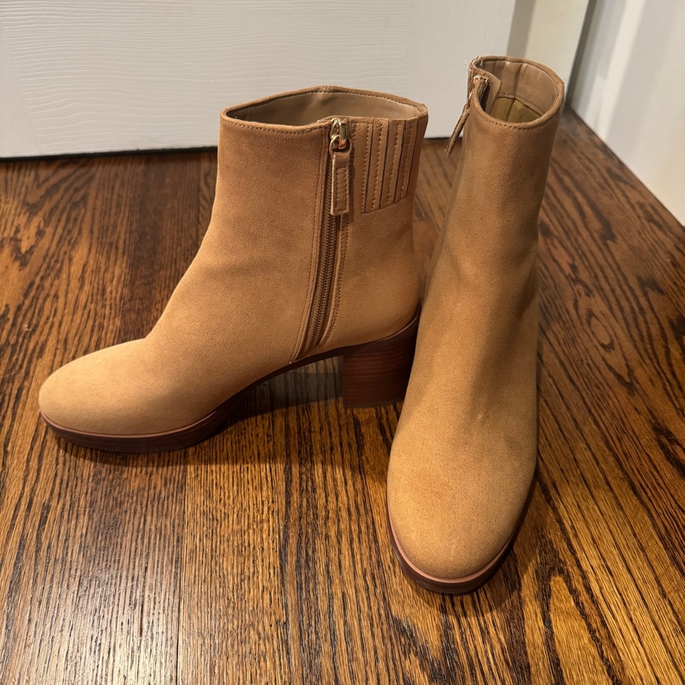 J Crew | Suede Platform Booties